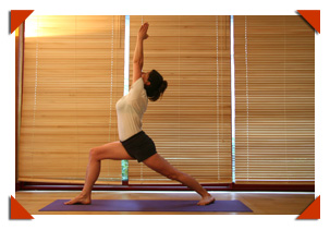 phtoto asana : Virabhadrasana I